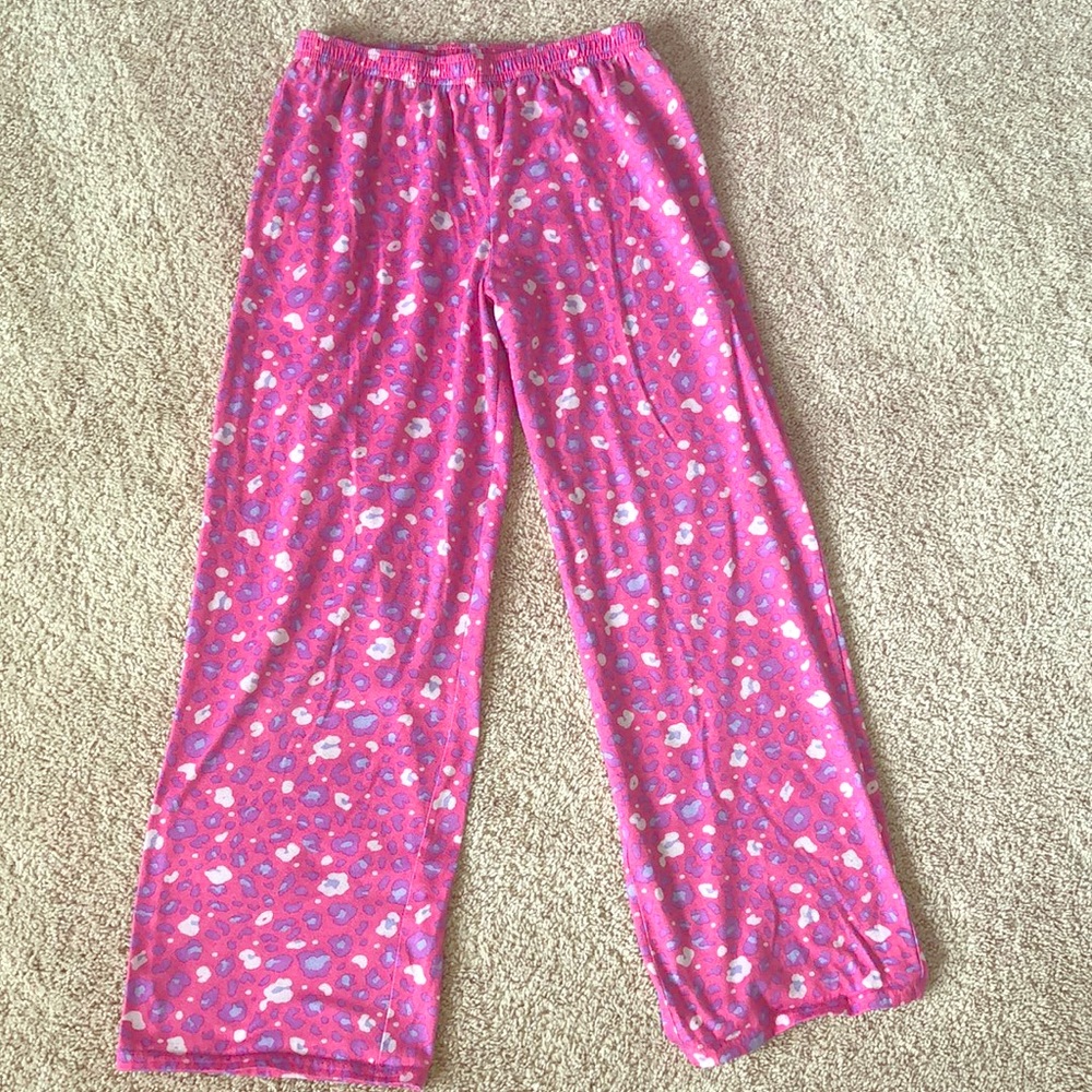 cheetah print pajama pants for kids